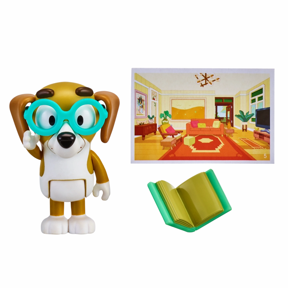 Bluey & Friends Story Starters Figures Honey & Book