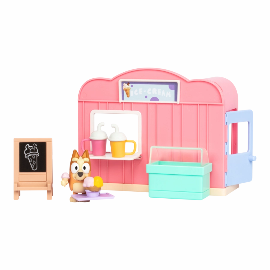 Bluey Series 10 Ice Cream Shop Mini Playset