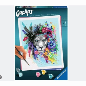 Boho Lion CreArt