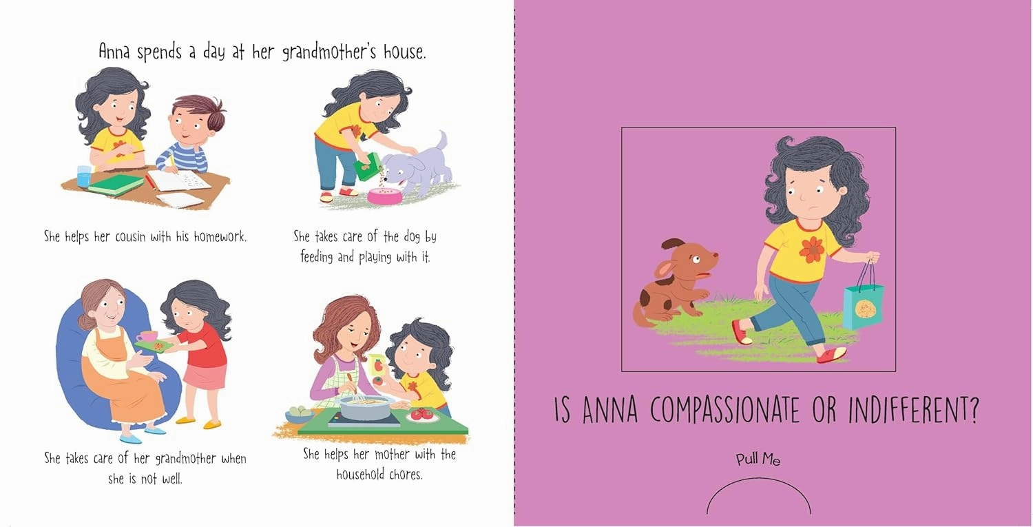 Booktopus Slide and Learn Board Book - My Emotions Emotional Learning Book - Interactive Books for Kids 4 