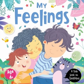 Booktopus Slide and Learn Board Book - My Feelings Emotional Learning Book - Interactive Books for Kids 4 