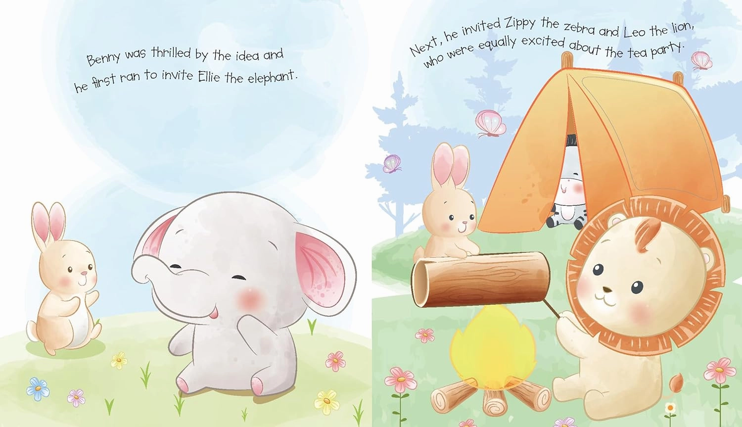 Booktopus Touch and Feel Board Book - Bunny's Party Sensory Book for Toddlers - Textured Baby Books for 4 