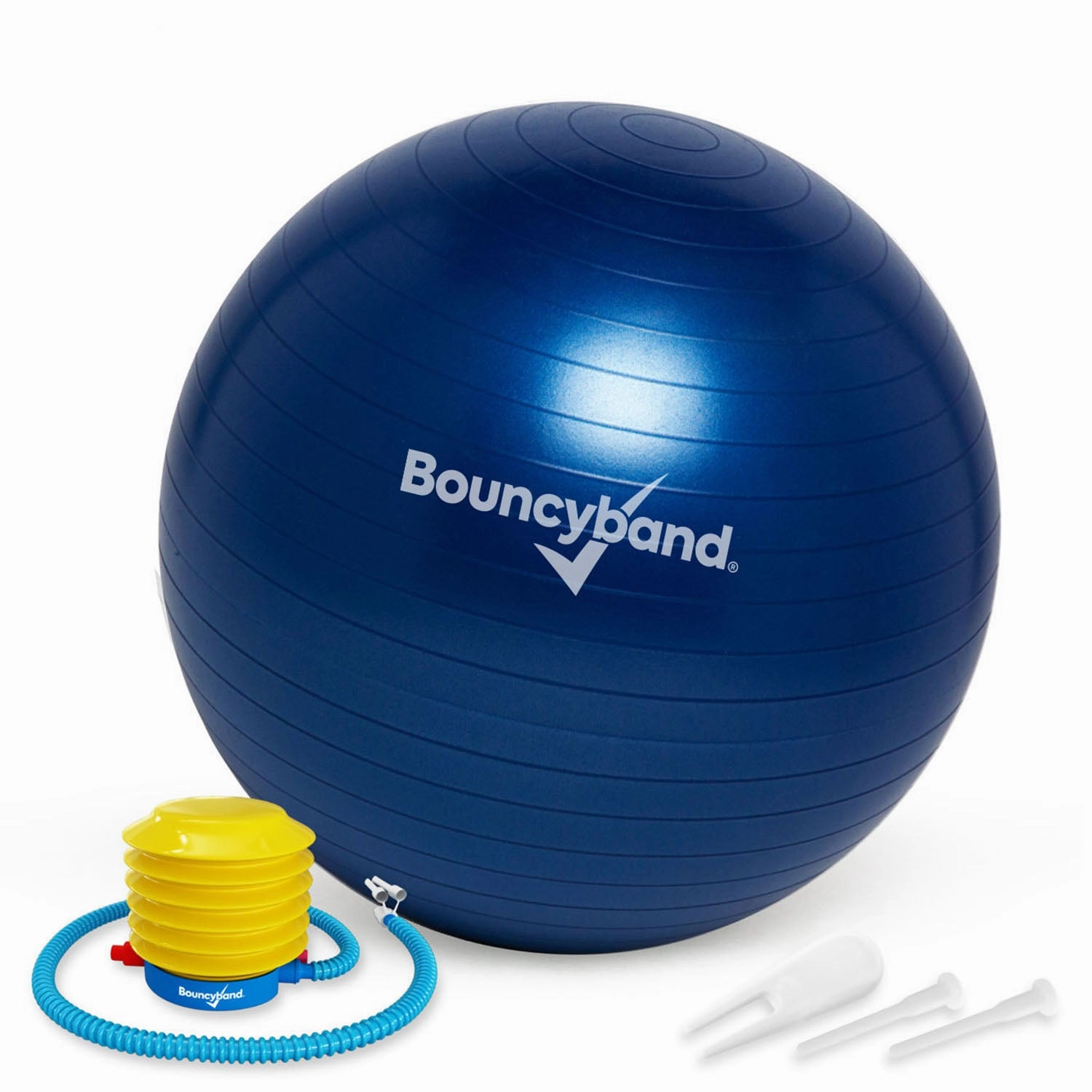 Bouncyband Balance Ball, 55cm  Blue: Enhance Focus & Fitness!