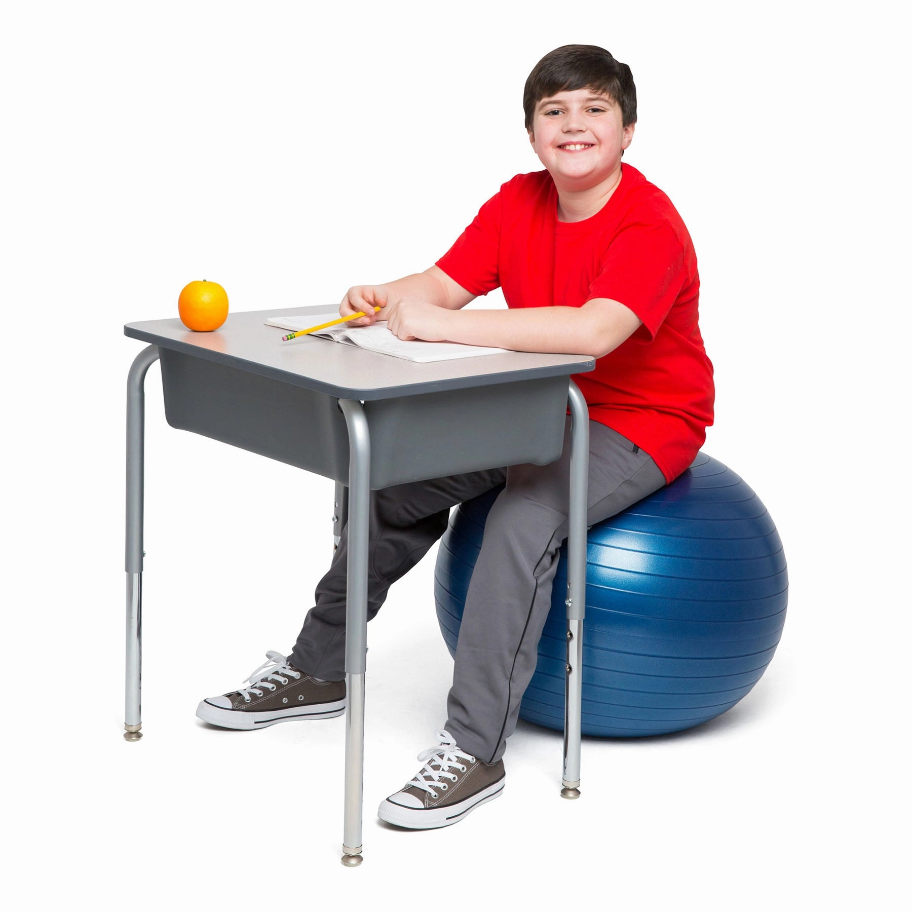 Bouncyband Balance Ball, 55cm  Blue: Enhance Focus & Fitness!