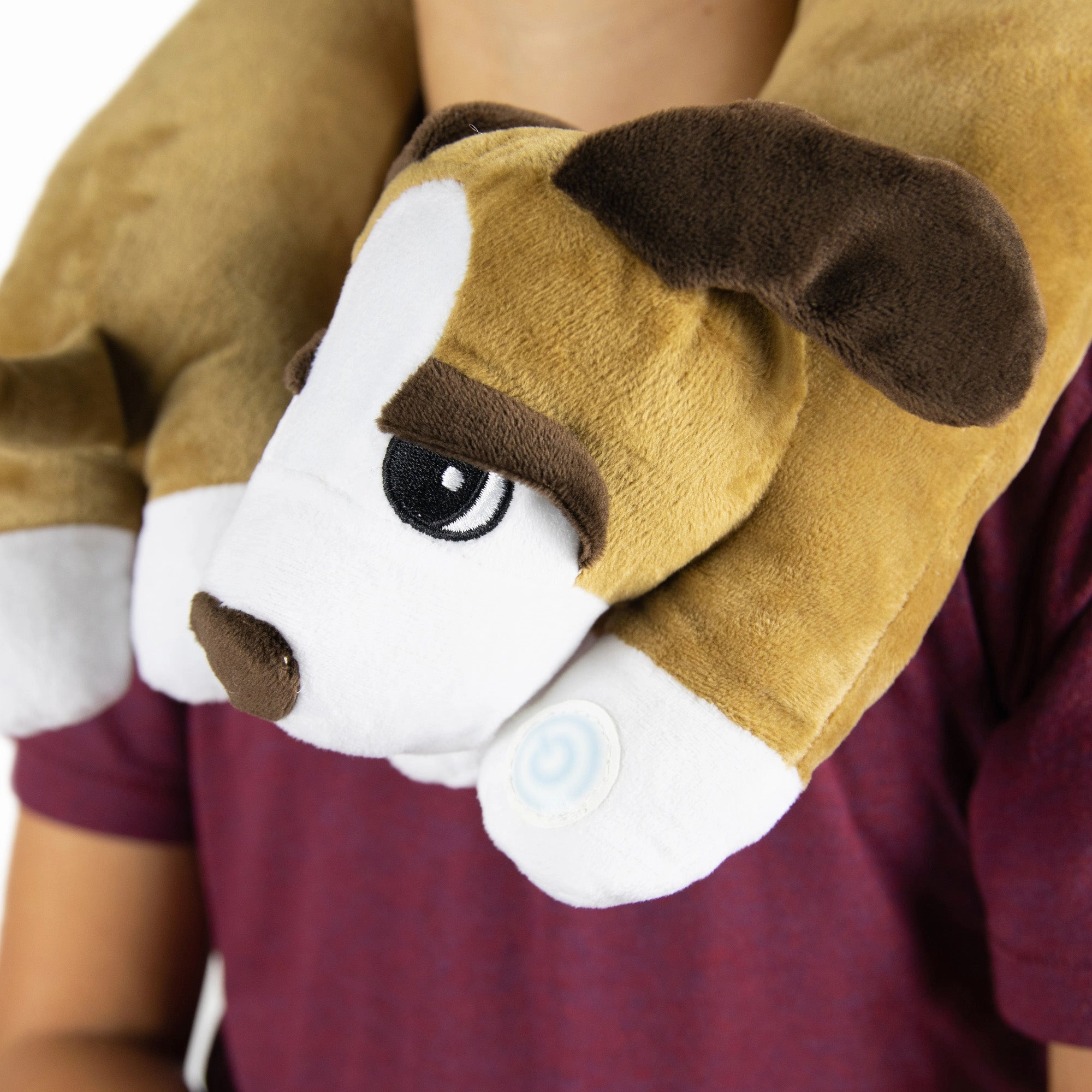 Bouncyband Puppy-Themed Sensory Vibrating Neck Pillow