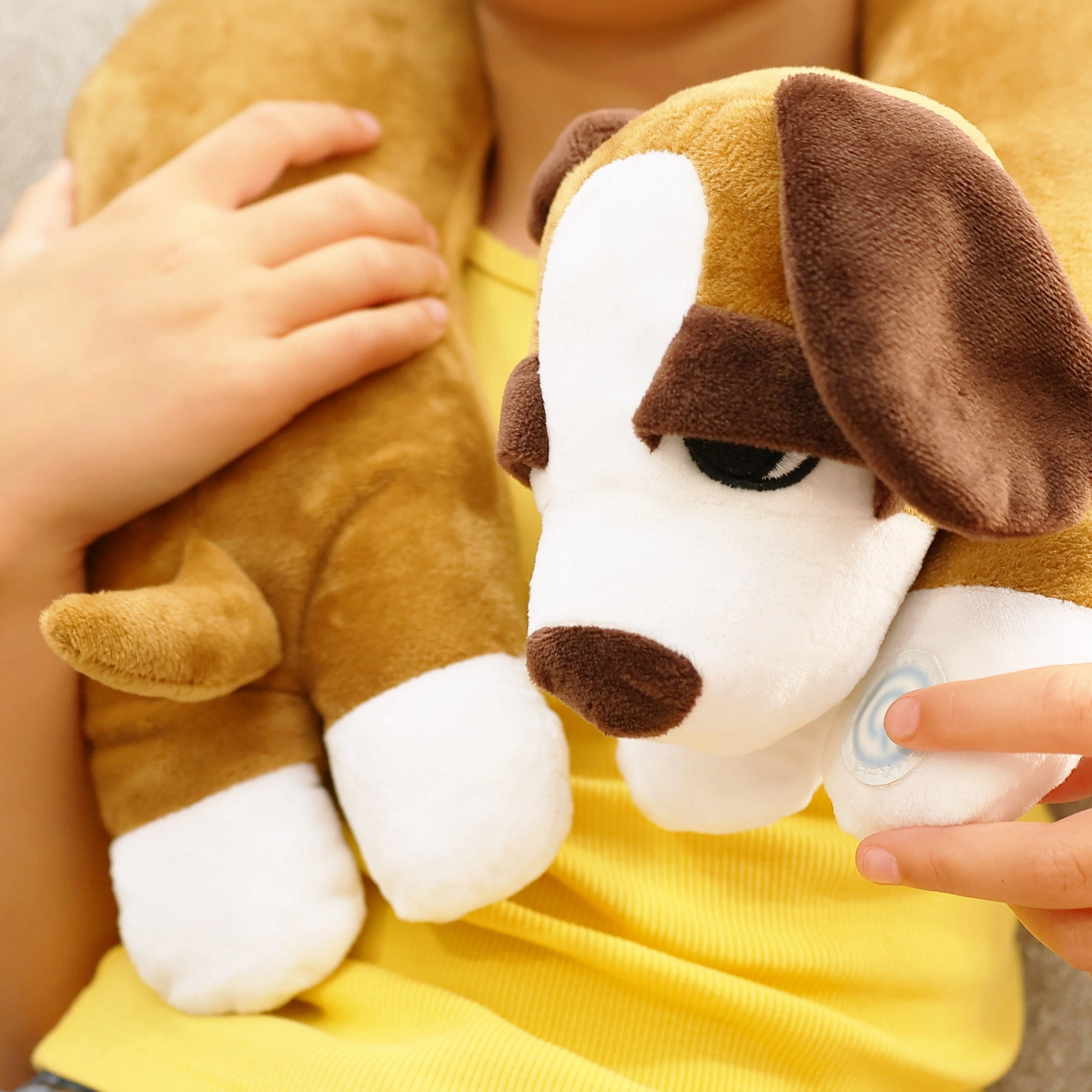 Bouncyband Puppy-Themed Sensory Vibrating Neck Pillow