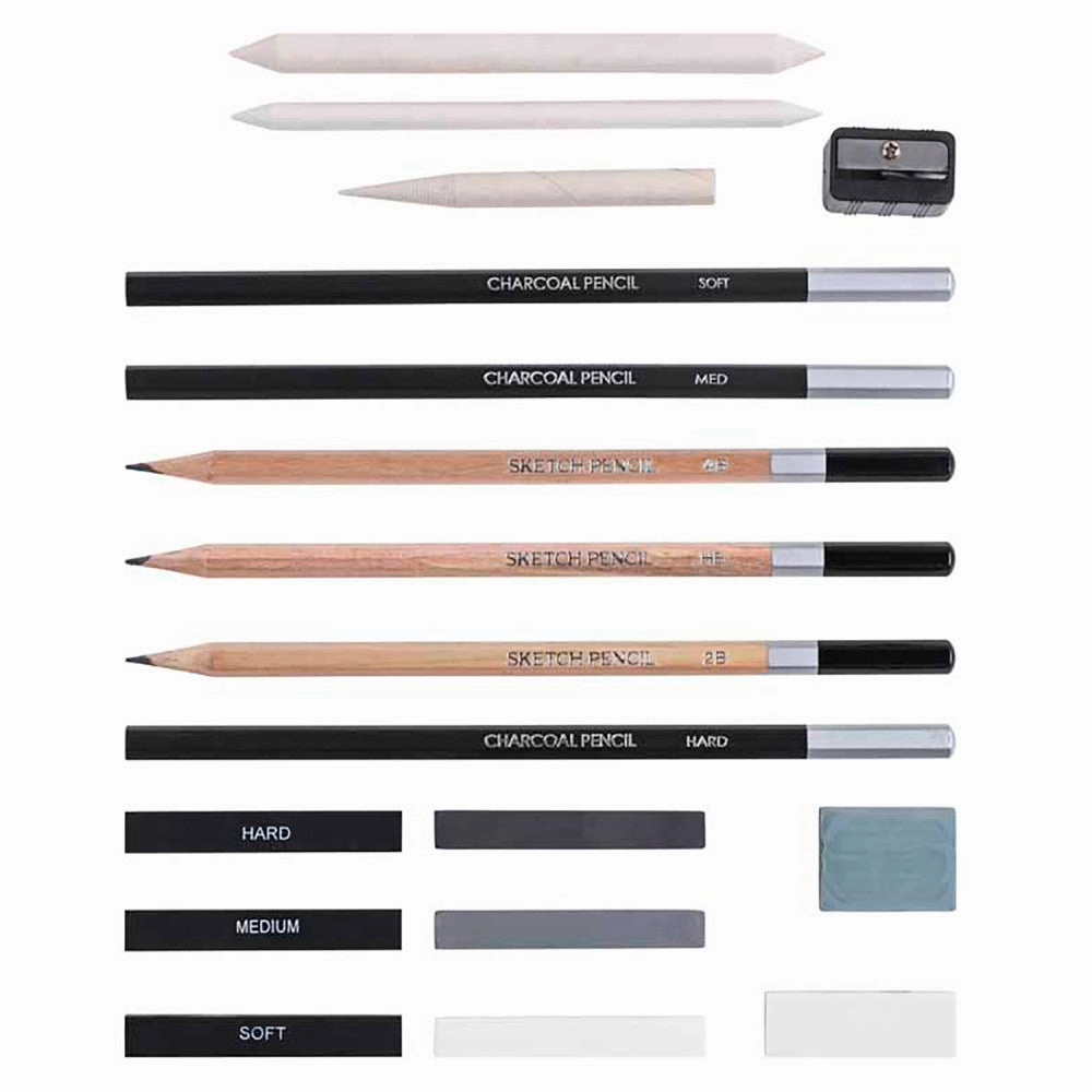 Brea Reese Beginners Sketch & Draw Set - 18pc Art Kit