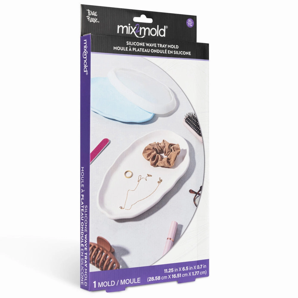 Brea Reese Mix2Mold Versatile Silicone Wave Tray Mold