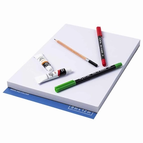 Brea Reese Mixed Media 9x12 Paper Pad, 60 Sheets - 98 lb, Acid-Free