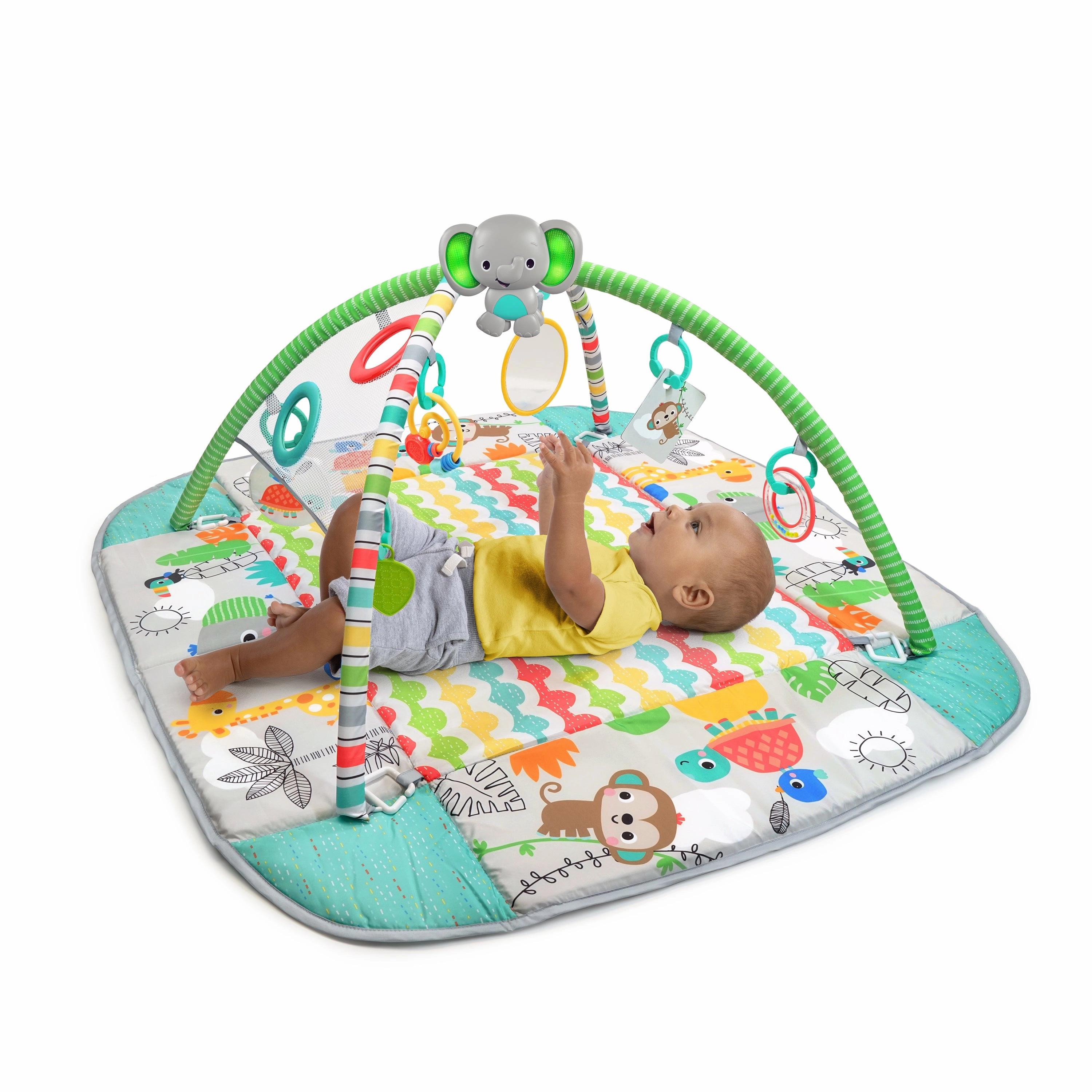 Bright Starts Bright Starts Neutral 5-In-1 Ball Pit Gym Refresh