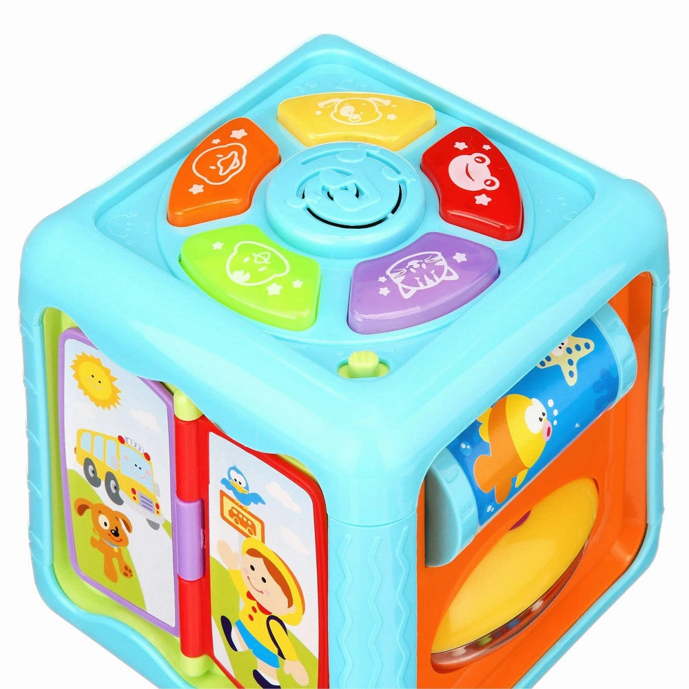 Brilliant Beginnings Baby Activity Cube - Lights & Sounds Exploration