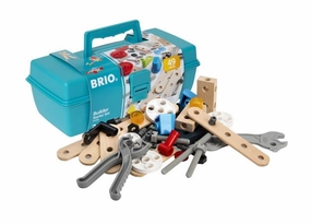Brio Builder 34586 Starter Set 48 PC Construction Toy for Ages 3 & Up