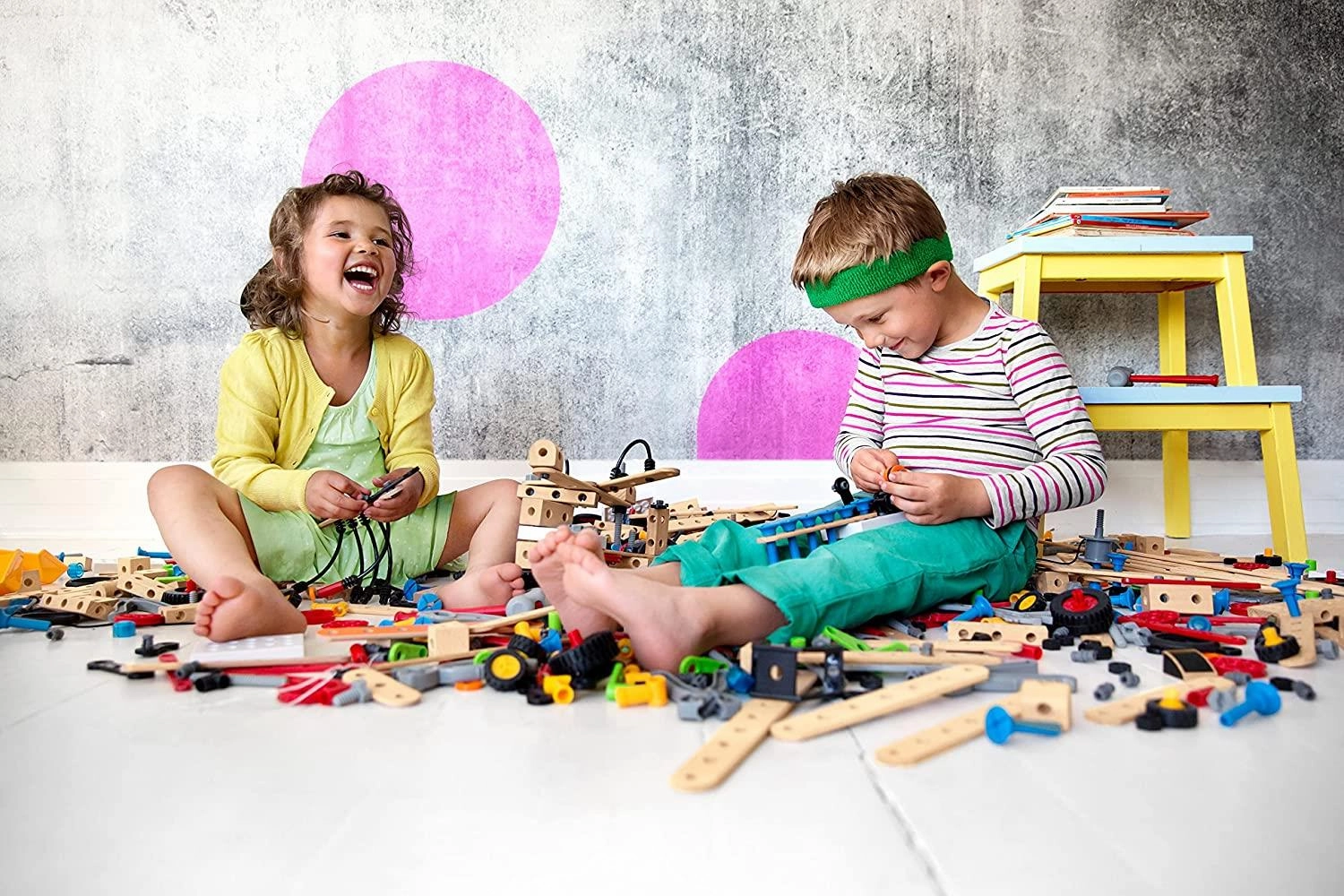 Brio Builder 34587 Construction Set Toy with 135 PCs for Ages 3 and Up