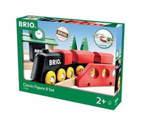 Brio Classic 33028 Figure 8 Train Set Toy for Toddlers Ages 2 and Up