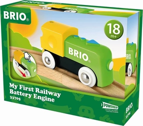 Brio My First Railway 33705 Battery Engine Train Toy for Ages 18M & Up