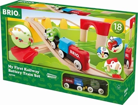 Brio My First Railway 33710 Battery Operated Train Set for Ages 18M 