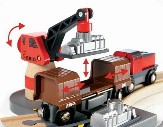 Brio World 33052 Deluxe Railway Train Set with Storage Box for Ages 3 