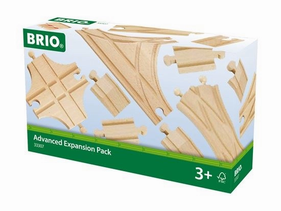 Brio World 33307 Advanced Train Track Expansion Pack for Ages 3 & Up