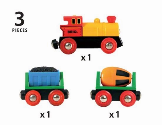 Brio World 33319 Battery Operated Action Train Set for Ages 3 and Up