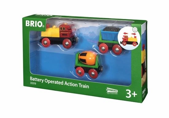 Brio World 33319 Battery Operated Action Train Set for Ages 3 and Up