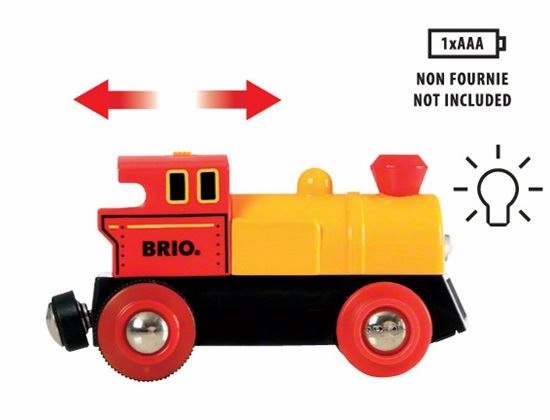 Brio World 33319 Battery Operated Action Train Set for Ages 3 and Up