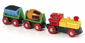 Brio World 33319 Battery Operated Action Train Set for Ages 3 and Up