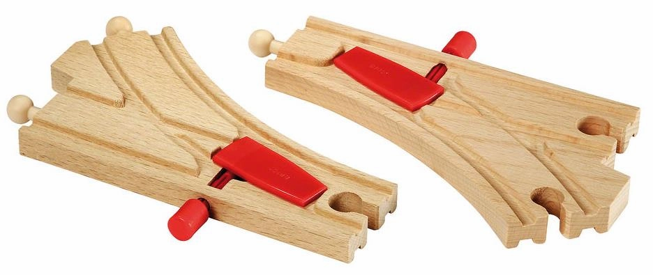Brio World 33344 Mechanical Switches Train Track Accessory for Ages 3 