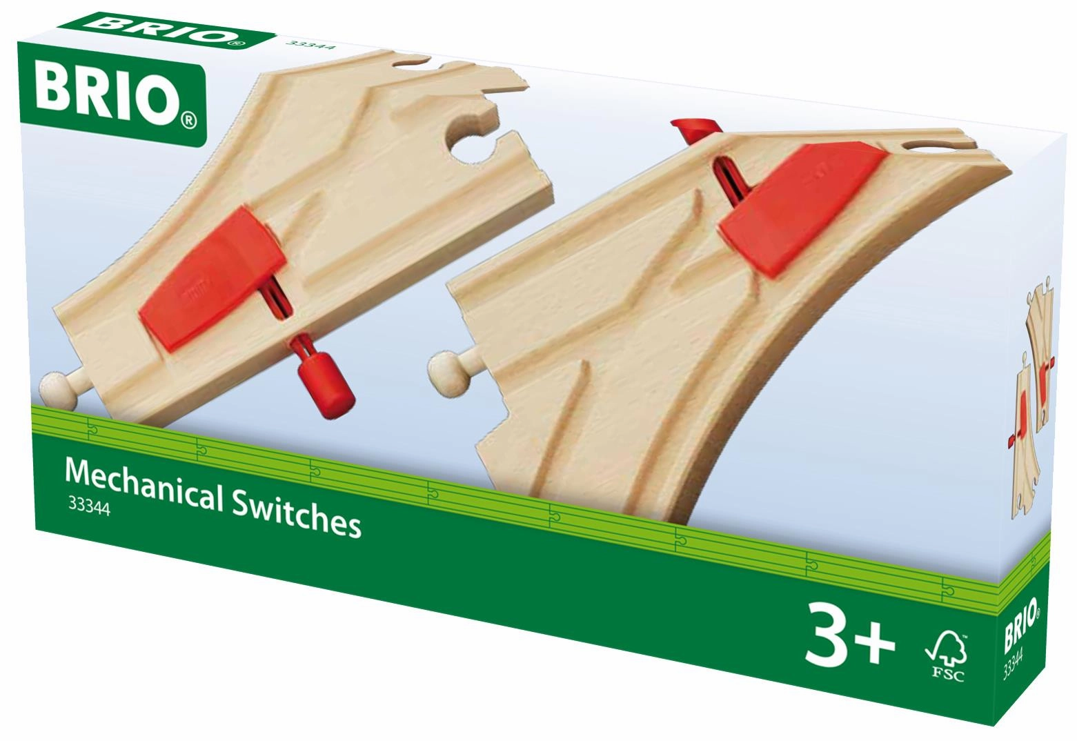 Brio World 33344 Mechanical Switches Train Track Accessory for Ages 3 