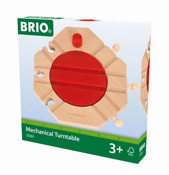 Brio World 33361 Mechanical Turntable Train Track Accessory for Age 3 