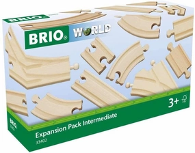 Brio World 33402 Intermediate Train Track Expansion Pack for Ages 3 