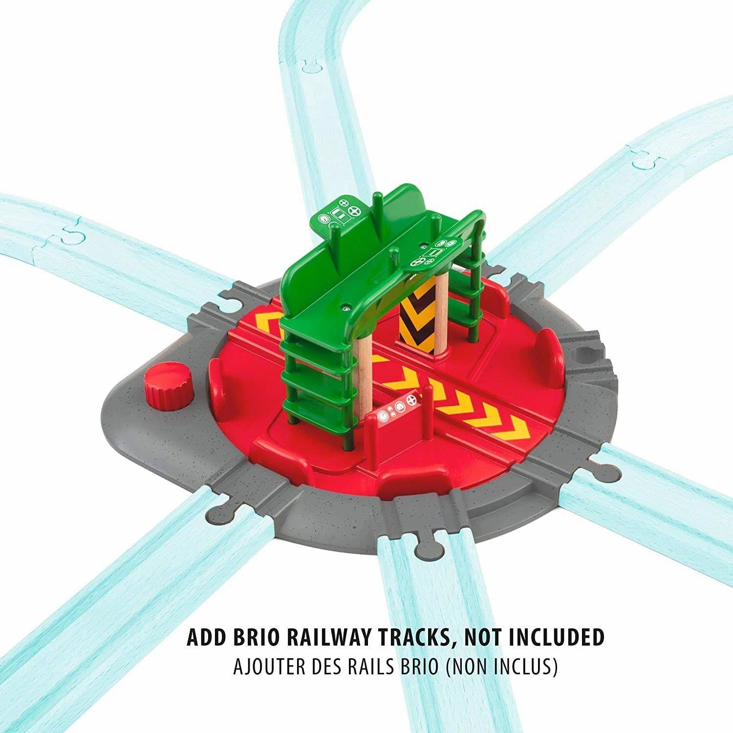 Brio World 33476 Turntable & Figure Train Set Accessory for Age 3 & Up