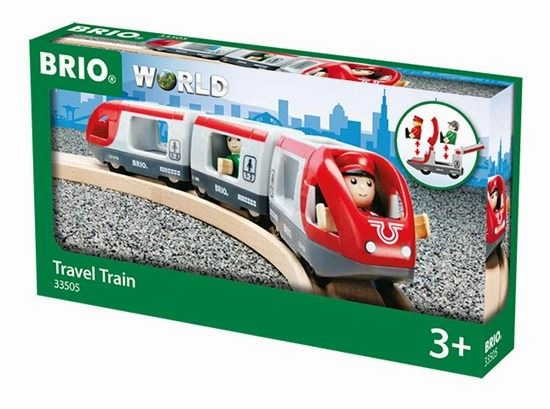 Brio World 33505 Travel Train Railway Toy Playset for Ages 3 and Up
