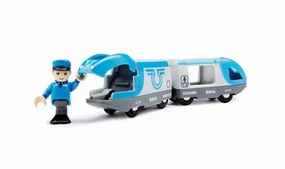 Brio World 33506 Travel Battery Operated Train Toy for Ages 3 and Up