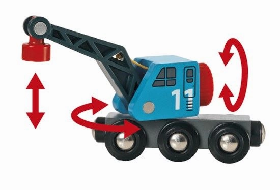Brio World 33534 Freight Ship & Crane Railway Playset for Ages 3 & Up