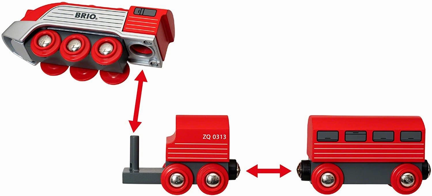 Brio World 33557 Red Streamline Train Toy Playset for Ages 3 and Up