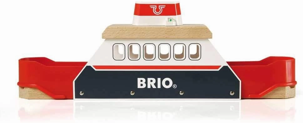 Brio World 33569 Ferry Ship Interactive Train Set Toy for Age 3 and Up