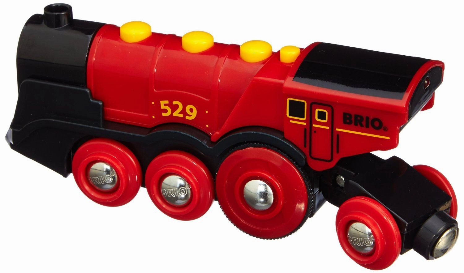 Brio World 33592 Battery Powered Mighty Red Action Locomotive Ages 3 