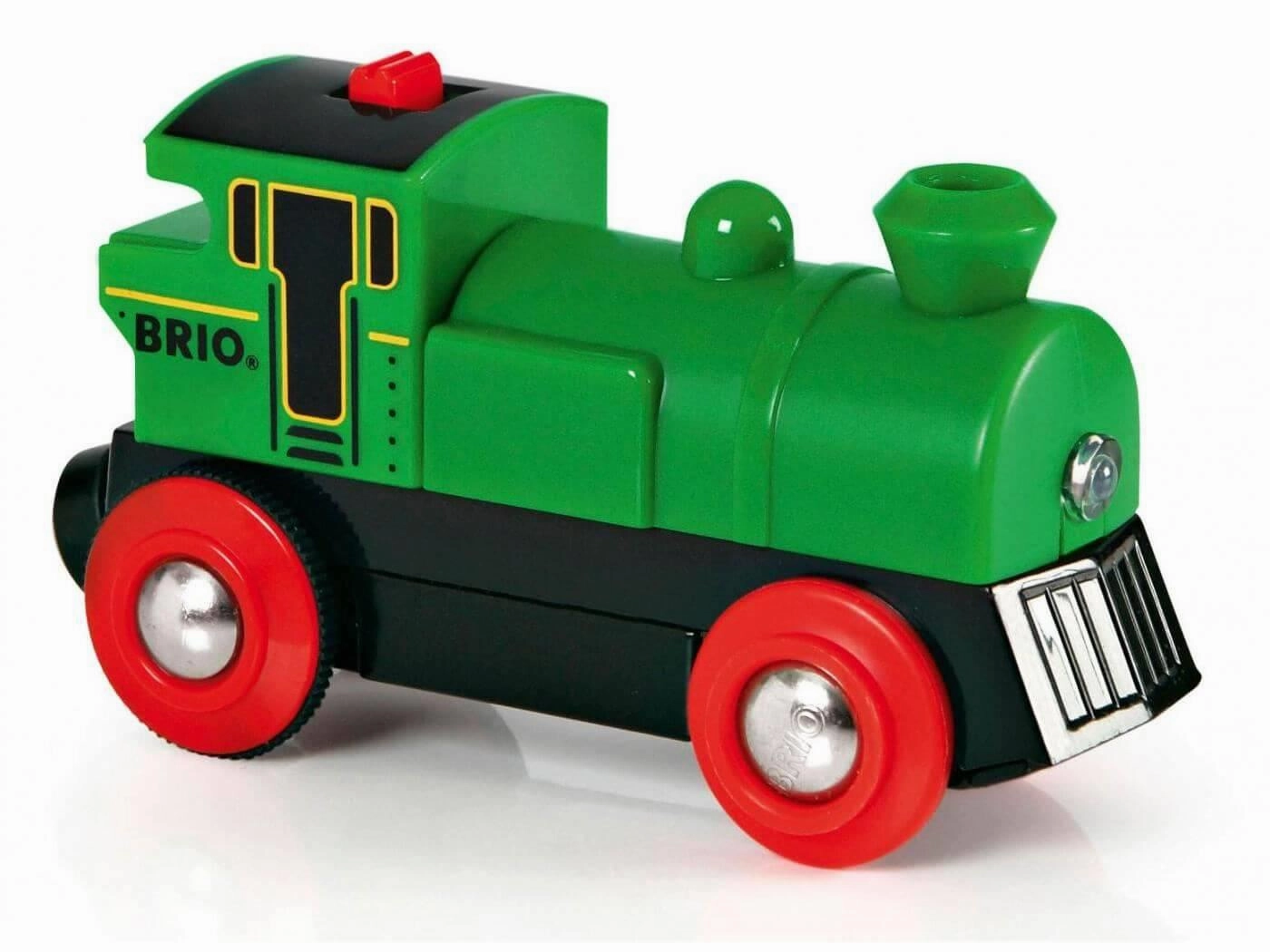 Brio World 33595 Battery Powered Engine Green Train Toy for Age 3 & Up