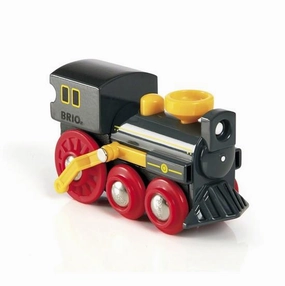 Brio World 33617 Old Steam Engine Classic Train Toy for Ages 3 and Up