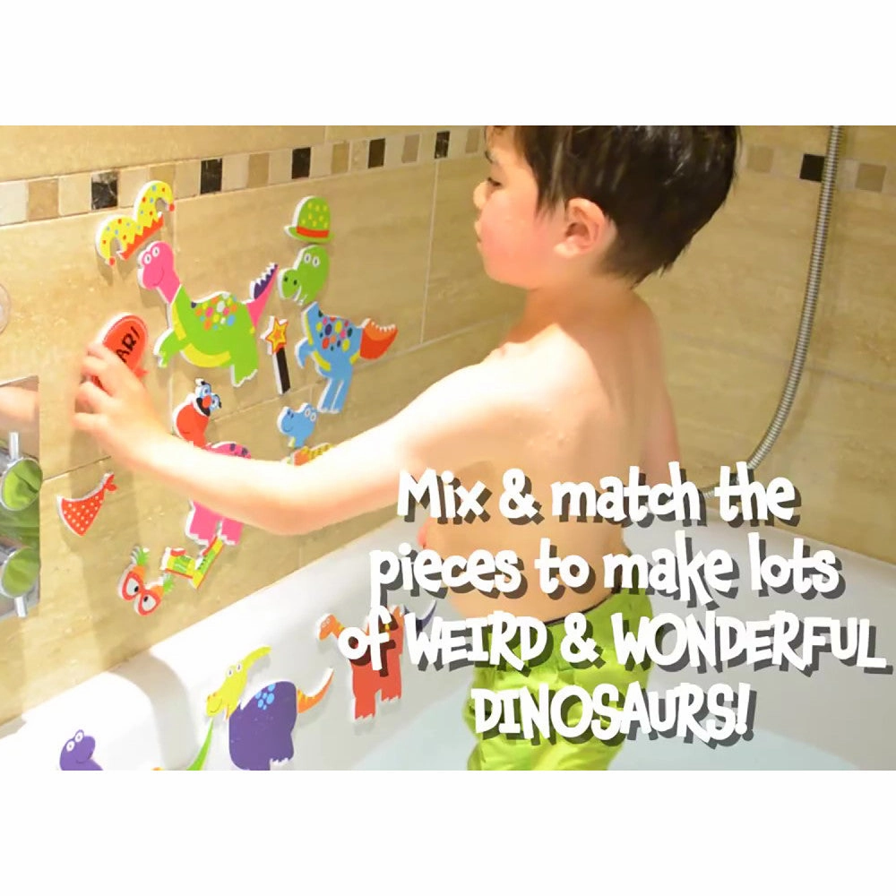 Buddy & Barney: Magical Mix & Match Dinosaur Bath Time Stickers