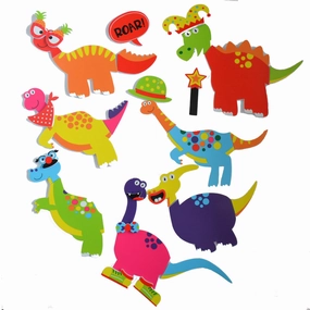 Buddy & Barney: Magical Mix & Match Dinosaur Bath Time Stickers