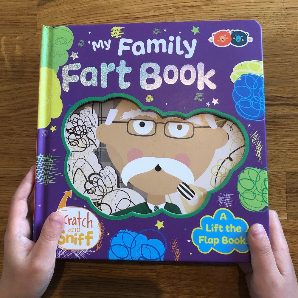 Buddy & Barney My Family Fart Scratch & Sniff Board Book