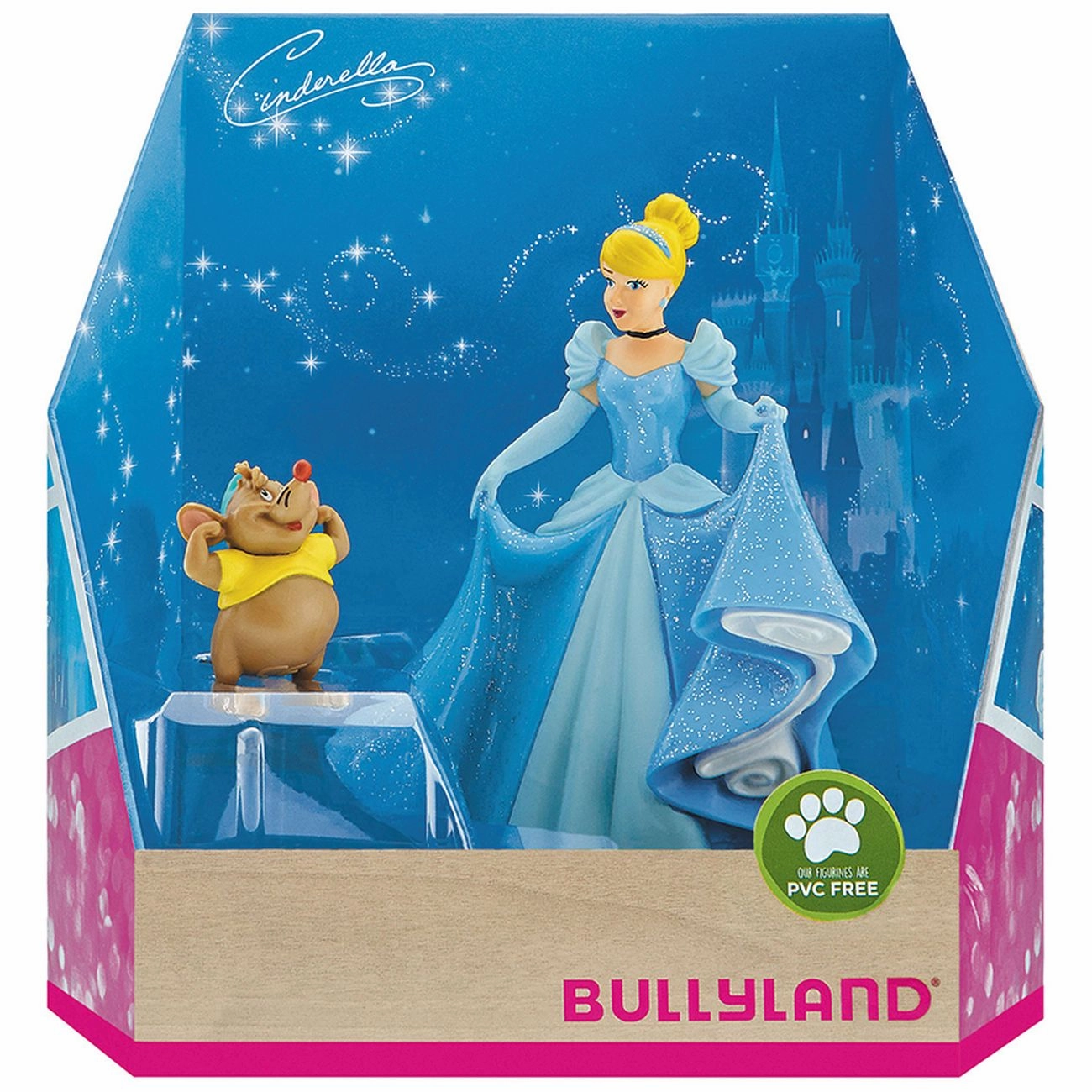 Bullyland Disney Princess Cinderella And Jack Mice Figures