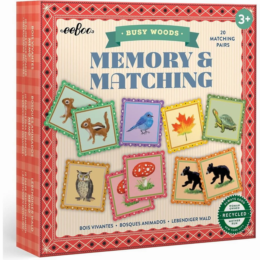Busy Woods Memory & Match Game