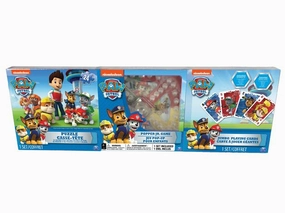 Cardinal PAW Patrol Puzzle And Game 3 Pack