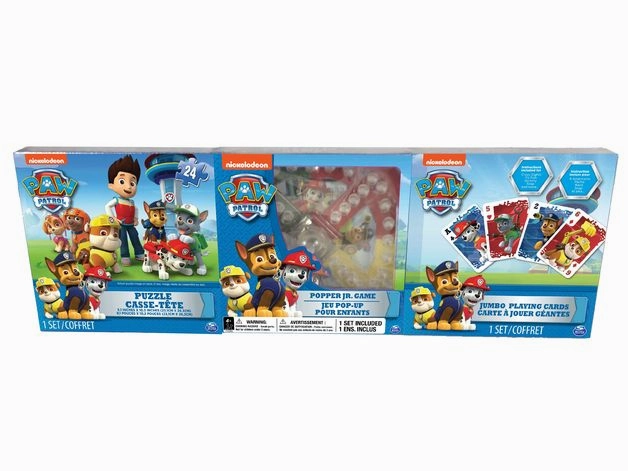 Cardinal PAW Patrol Puzzle And Game 3 Pack