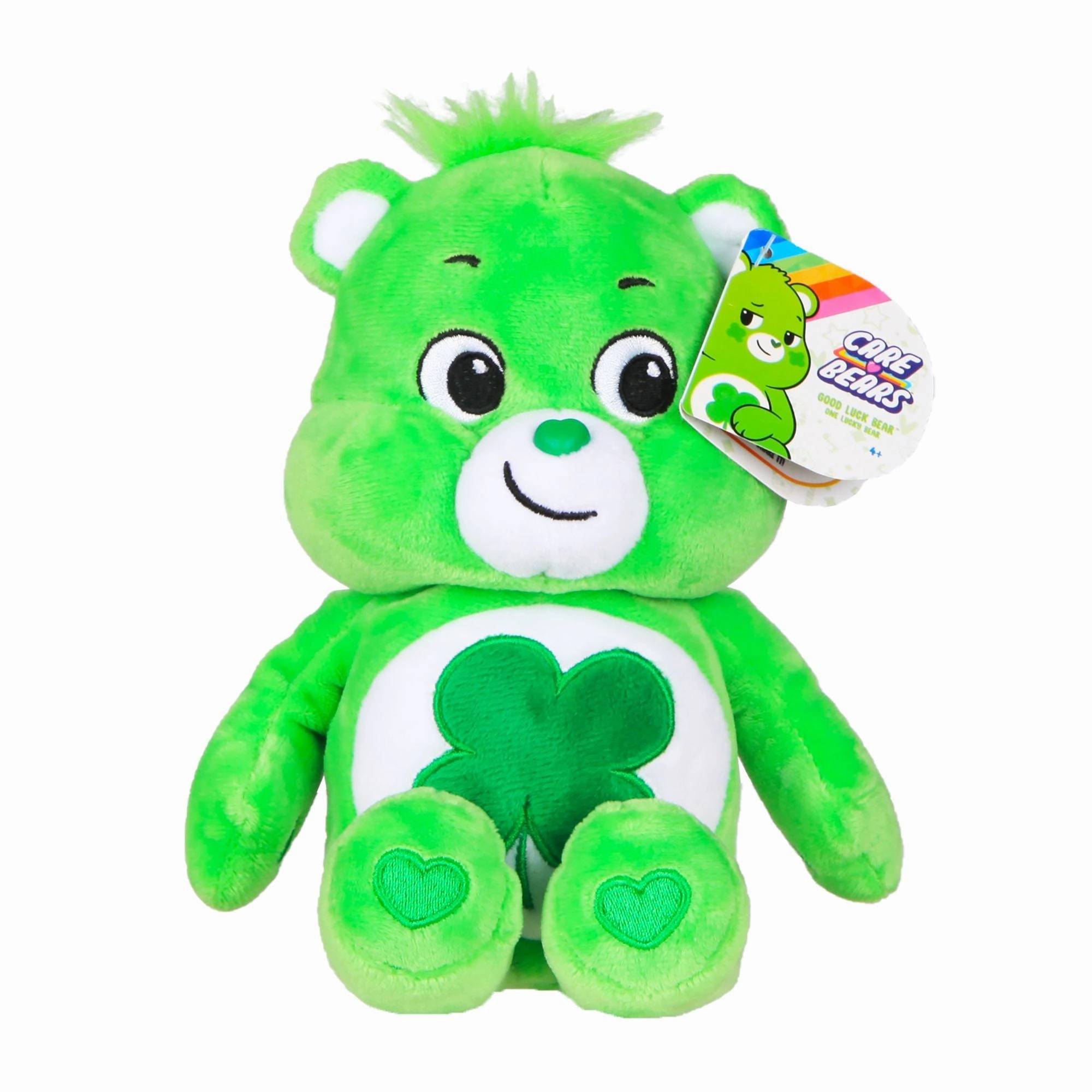 Care Bears Basic Bean Plush Good Luck Bear