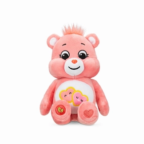 Care Bears Basic Bean Plush  Love-a-Lot Bear