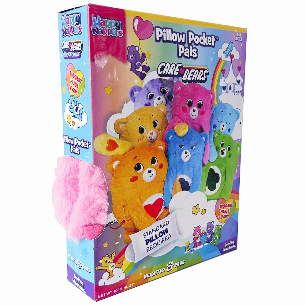 Care Bears Cheer Bear Happy Nappers Pillow Pals - Soft Plush