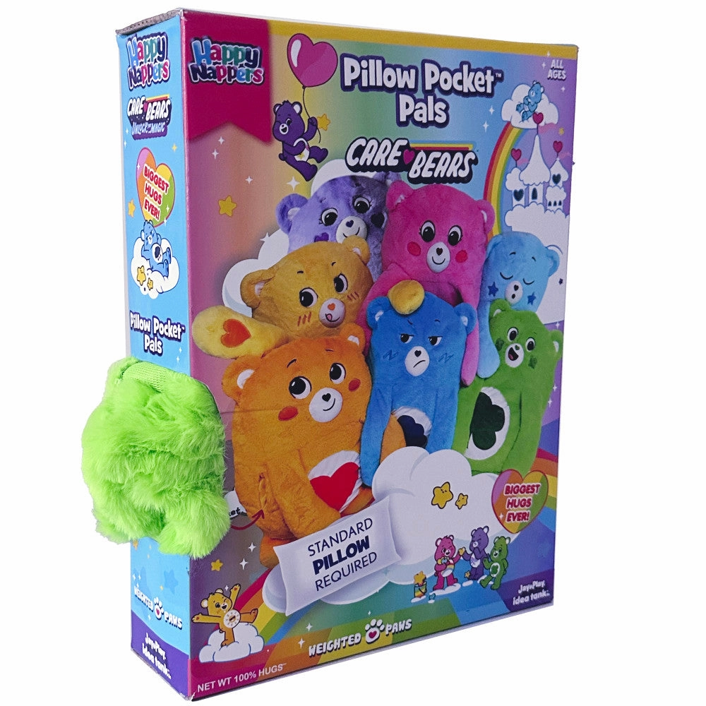 Care Bears Happy Nappers Good Luck Bear Pillow Pocket Pal